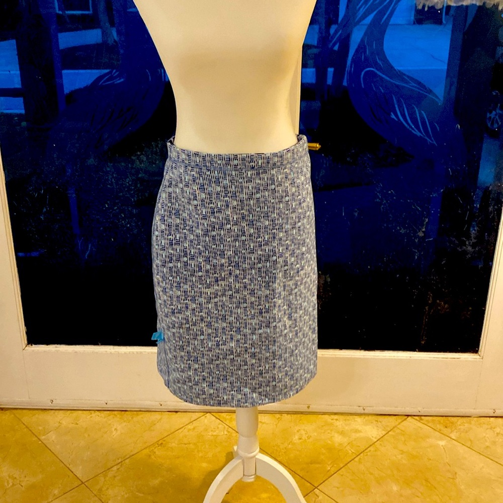 J.McLaughlin reversible skirt, XL BLUE
